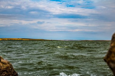 Deniz manzarası çok güzel. Doğa