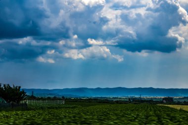 Güzel manzara. doğa arkaplanı