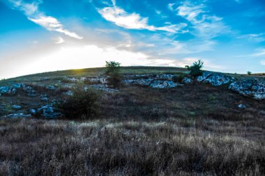Doğada güzel bir gün batımı