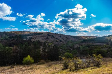 Dağın güzel manzarası