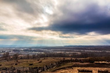 Güzel manzara. doğa arkaplanı