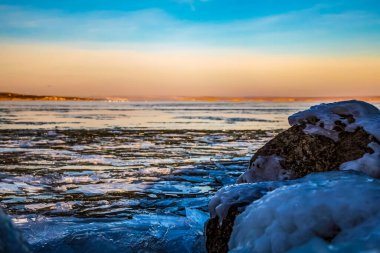 Güzel deniz manzarası