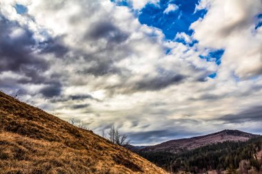 dağ manzarası içinde Karpatlar, Ukrayna