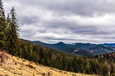 Tatra dağlarının güzel manzarası, Slovakya