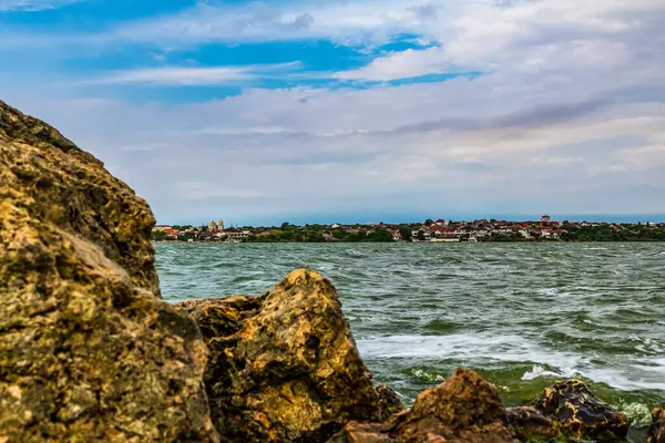 İsveç 'teki Stockholm şehri manzarası