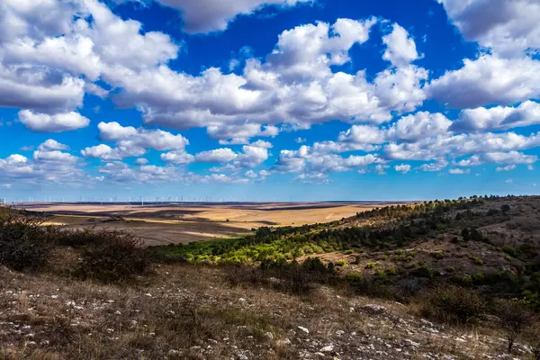 bozkırın manzarası.