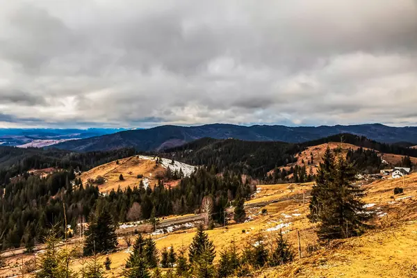Karpat dağlarında sonbahar