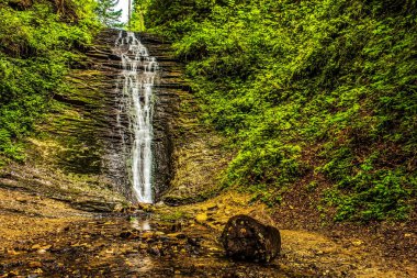 Şelale ile güzel manzara