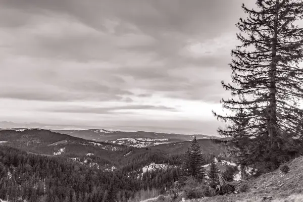 Dağların güzel manzarası