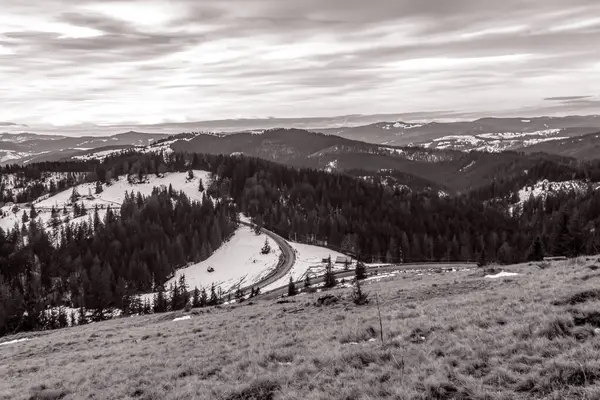 Slovakya 'da güzel bir dağ manzarası
