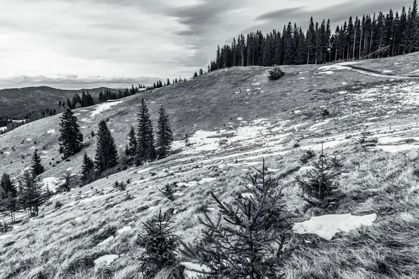 Dağların güzel manzarası