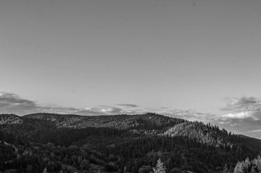 Güzel dağ manzarası.