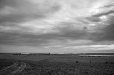 Bulutlu gökyüzü manzarası