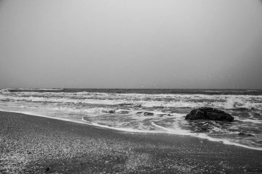 Güzel deniz manzarası. doğa arkaplanı