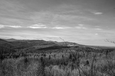 Dağ manzarası harika.