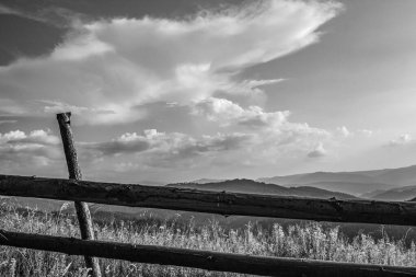 Dağların güzel manzarası