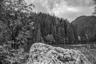 Dağların güzel manzarası