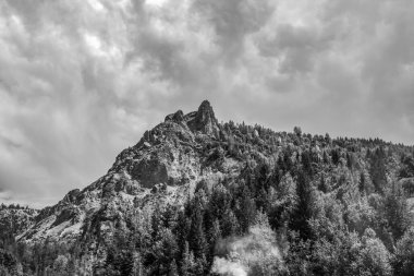 Dağların güzel manzarası, doğa