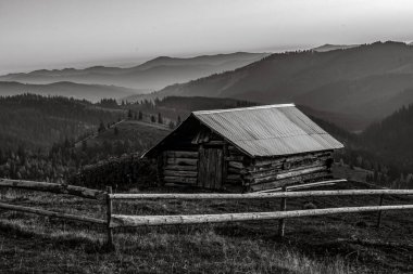 Dağların güzel manzarası