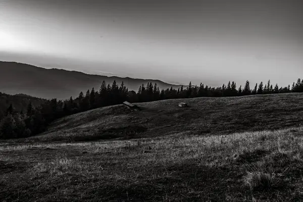 Dağların güzel manzarası