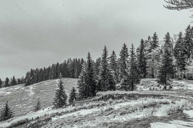 Dağların güzel manzarası