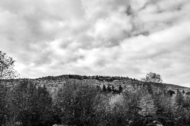 Dağların güzel manzarası