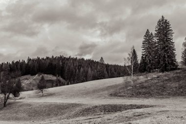 Dağlı güzel bir manzara.