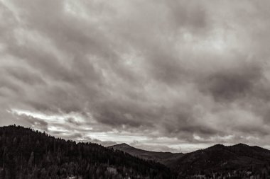 Dağın güzel manzarası