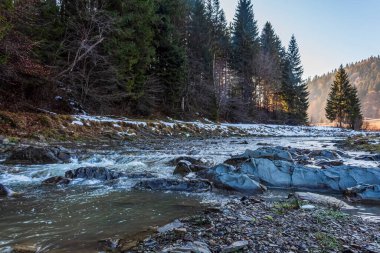 Karpatlar 'daki Dağ Nehri