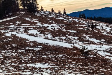 Dağların güzel manzarası