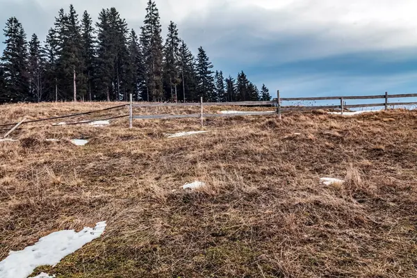 Karlı güzel kış manzarası