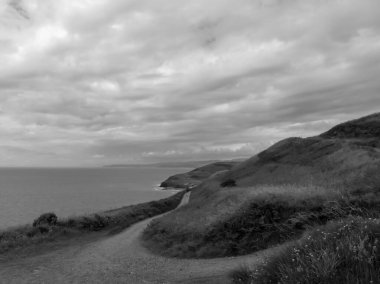 Barselona şehrinin hava manzarası