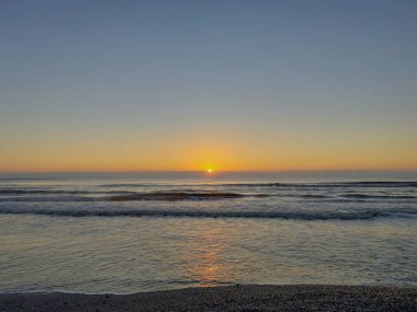 Atlantik Okyanusu günbatımı