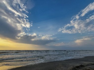 Deniz manzarası çok güzel.