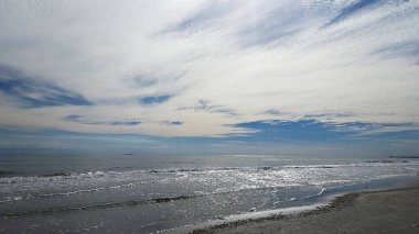 Deniz manzarası çok güzel. Doğa