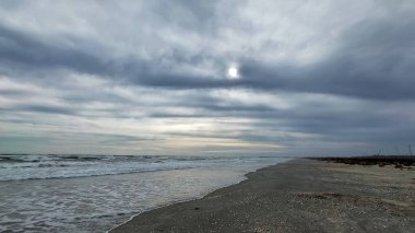 Güzel deniz manzarası. doğa arkaplanı