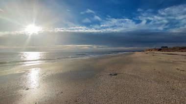 Deniz manzarası çok güzel. Doğa