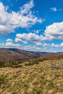 Dağların güzel manzarası