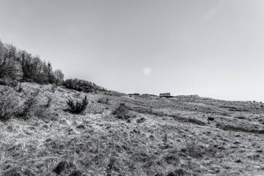 Dağların güzel manzarası