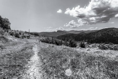 Dağların güzel manzarası