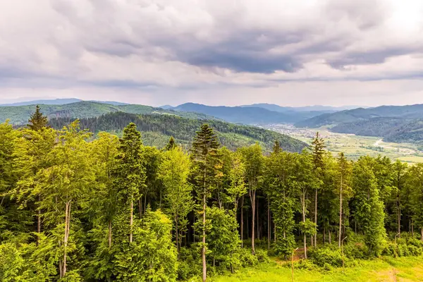 Dağların güzel manzarası
