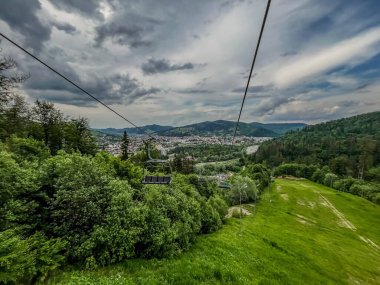 İsveç 'teki Stockholm şehri manzarası