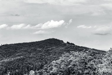 Dağların güzel manzarası