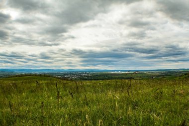 Dağların güzel manzarası