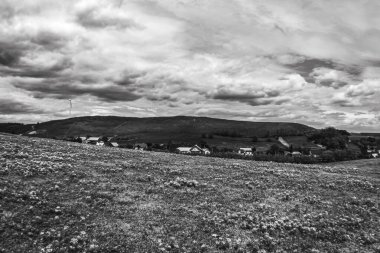 Dağların güzel manzarası