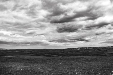 Dağlı güzel bir manzara.