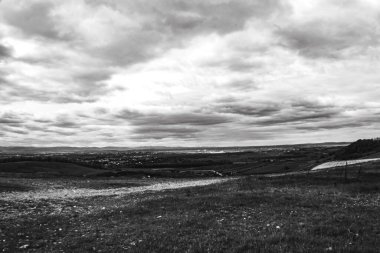 Güzel dağ manzarası