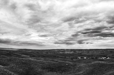 Dağların güzel manzarası