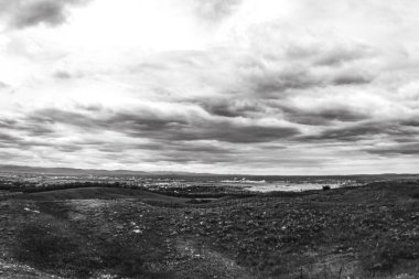 Dağların güzel manzarası