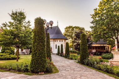Yazın güzel parkın manzarası